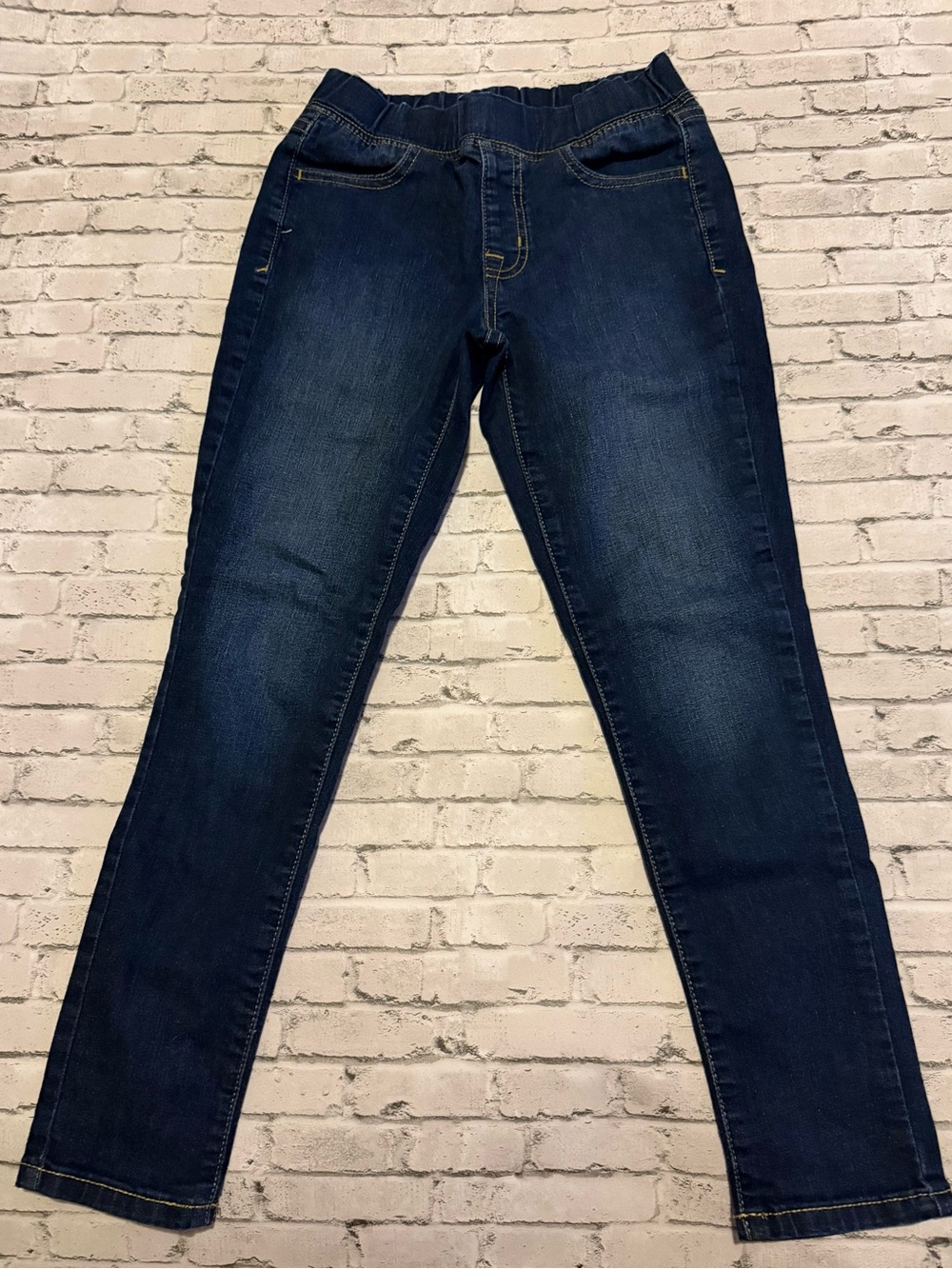 Cat & Jack Girl Skinny Jeans Trio in Light, Medium & Dark Blue Size 10 - Picture 8 of 10